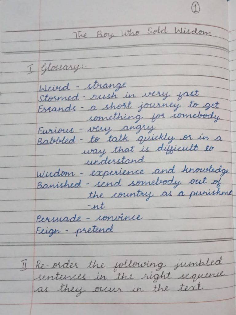 My school essay for class 5 picture